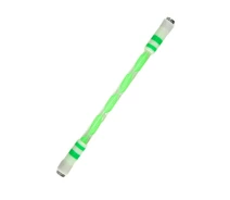 Купить - игрушку-антистресс  Двухсторонняя антистресс палочка Spiral с LED подсветкой для Pen spinning (пенспиннинга) green