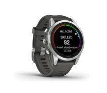Купить - смарт-часы  Смарт-часы Garmin Fenix 7S Pro Solar Silver w. Graphite Band (/01)