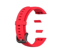 Купить - аксессуар к смарт-чсасам  Ремешок Silicone для Huawei Band 6 red