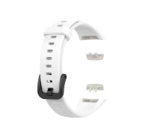 Купить - аксессуар к смарт-чсасам  Ремешок Silicone для Huawei Band 6 white