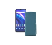 Купить - чехол для смартфона  Чехол-флип из экокожи для телефона Cubot P80 Тм. Бирюзовый