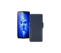 Купить - чехол для смартфона  Чехол-книга из экокожи для телефона Blackview P10000 Pro Черный глянец