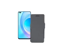 Купить - чехол для смартфона  Чехол-книга из экокожи для телефона Honor 50 Lite Серый