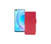 Купить - чехол для смартфона  Чехол-книга из экокожи для телефона Honor 50 Lite Красный