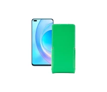 Купить - чехол для смартфона  Чехол-флип из экокожи для телефона Honor 50 Lite Зеленый