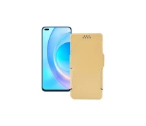 Купить - чехол для смартфона  Чехол-книга из экокожи для телефона Honor 50 Lite Бежевый