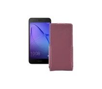 Купить - чехол для смартфона  Чехол-флип из экокожи для телефона Honor 6A Pro Бордовый