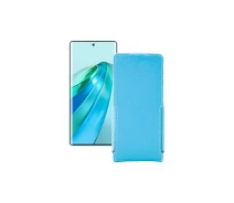 Купить - чехол для смартфона  Чехол-флип из экокожи для телефона Honor X9a Голубой