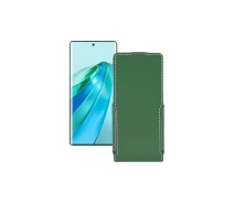 Купить - чехол для смартфона  Чехол-флип из экокожи для телефона Honor X9a Темно-зеленый