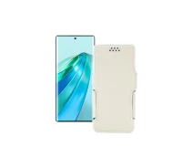 Купить - чехол для смартфона  Чехол-книга из экокожи для телефона Honor X9a Белый