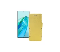 Купить - чехол для смартфона  Чехол-книга из экокожи для телефона Honor X9a Золотой