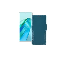 Купить - чехол для смартфона  Чехол-книжка из экокожи для телефона Honor X9a Тм. Бирюзовый