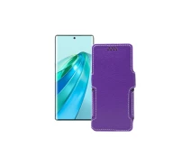 Купить - чехол для смартфона  Чехол-книга из экокожи для телефона Honor X9a Фиолетовый