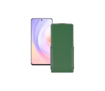 Купить - чехол для смартфона  Чехол-флип из экокожи для телефона Honor X40i Темно-зеленый