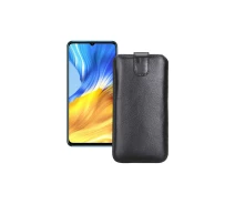 Купить - чехол для смартфона  Вытяжка из кожи для телефона Honor X10 Max 5G Черный