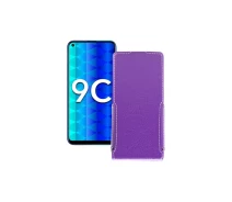 Купить - чехол для смартфона  Чехол-флип из экокожи для телефона Honor 9c Фиолетовый