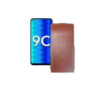 Купить - чехол для смартфона  Чехол-флип из экокожи для телефона Honor 9c Коричневый