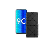 Купить - чехол для смартфона  Чехол-флип из экокожи для телефона Honor 9c Черный ромб