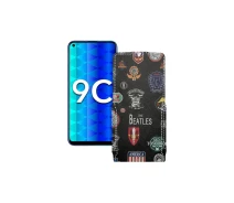 Купить - чехол для смартфона  Чехол-флип из экокожи для телефона Honor 9c Битлз