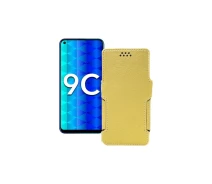 Купить - чехол для смартфона  Чехол-книга из экокожи для телефона Honor 9c Золотой