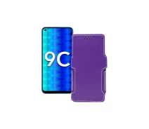 Купить - чехол для смартфона  Чехол-книга из экокожи для телефона Honor 9c Фиолетовый