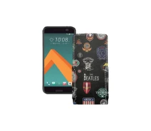 Купить - чехол для смартфона  Чехол-флип из экокожи для телефона HTC 10 Битлз