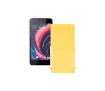 Купить - чехол для смартфона  Чехол-флип из экокожи для телефона HTC Desire 10 pro Желтый