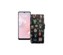 Купить - чехол для смартфона  Чехол-книга из экокожи для телефона HTC Desire 20 Plus Битлз
