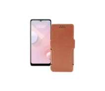 Купить - чехол для смартфона  Чехол-книга из экокожи для телефона HTC Desire 20 Plus Коричневый