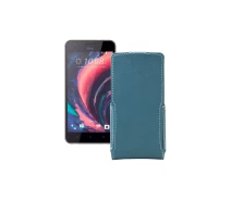 Купить - чехол для смартфона  Чехол-флип из экокожи для телефона HTC Desire 10 pro Тм. Бирюзовый