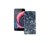 Купить - чехол для смартфона  Чехол-флип из экокожи для телефона HTC Desire 10 pro Хаки-синий