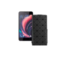 Купить - чехол для смартфона  Чехол-флип из экокожи для телефона HTC Desire 10 pro Черный ромб