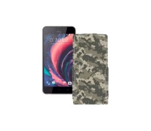 Купить - чехол для смартфона  Чехол-флип из экокожи для телефона HTC Desire 10 pro Хаки-зеленый