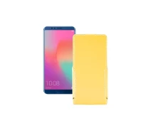 Купить - чехол для смартфона  Чехол-флип из экокожи для телефона Honor View 10 Желтый