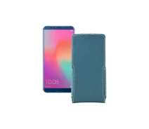 Купить - чехол для смартфона  Чехол-флип из экокожи для телефона Honor View 10 Тм. Бирюзовый