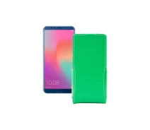 Купить - чехол для смартфона  Чехол-флип из экокожи для телефона Honor View 10 Зеленый