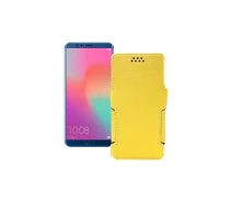Купить - чехол для смартфона  Чехол-книга из экокожи для телефона Honor View 10 Желтый