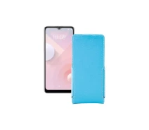 Купить - чехол для смартфона  Чехол-флип из экокожи для телефона HTC Desire 20 Plus Голубой