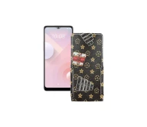 Купить - чехол для смартфона  Чехол-флип из экокожи для телефона HTC Desire 20 Plus Луи-Витон-коричневый