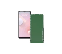 Купить - чехол для смартфона  Чехол-флип из экокожи для телефона HTC Desire 20 Plus Темно-зеленый