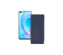 Купить - чехол для смартфона  Чехол-флип из экокожи для телефона Honor 50 Lite Черный глянец