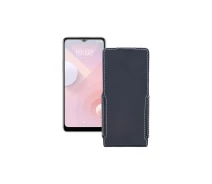 Купить - чехол для смартфона  Чехол-флип из экокожи для телефона HTC Desire 20 Plus Черный матовый