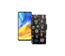 Купить - чехол для смартфона  Чехол-книга из экокожи для телефона Honor X10 Max 5G Битлз