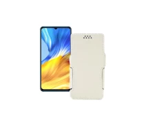 Купить - чехол для смартфона  Чехол-книга из экокожи для телефона Honor X10 Max 5G Белый