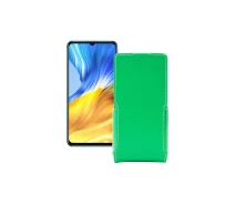 Купить - чехол для смартфона  Чехол-флип из экокожи для телефона Honor X10 Max 5G Зеленый