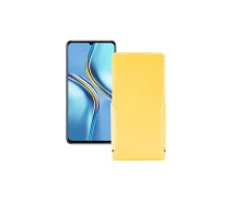 Купить - чехол для смартфона  Чехол-флип из экокожи для телефона Honor X30 Max Желтый