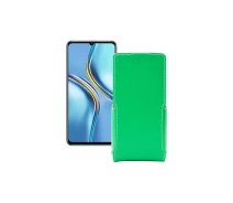Купить - чехол для смартфона  Чехол-флип из экокожи для телефона Honor X30 Max Зеленый
