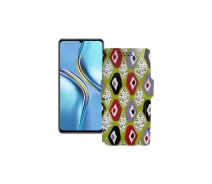 Купить - чехол для смартфона  Чехол-книга из экокожи для телефона Honor X30 Max Камни-цветные