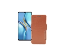 Купить - чехол для смартфона  Чехол-книга из экокожи для телефона Honor X30 Max Коричневый
