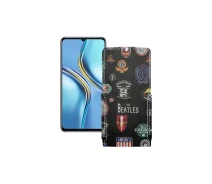 Купить - чехол для смартфона  Чехол-флип из экокожи для телефона Honor X30 Max Битлз